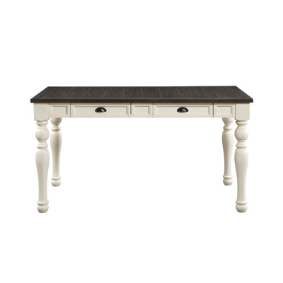 Joanna - 4-Drawer Dining Table - White