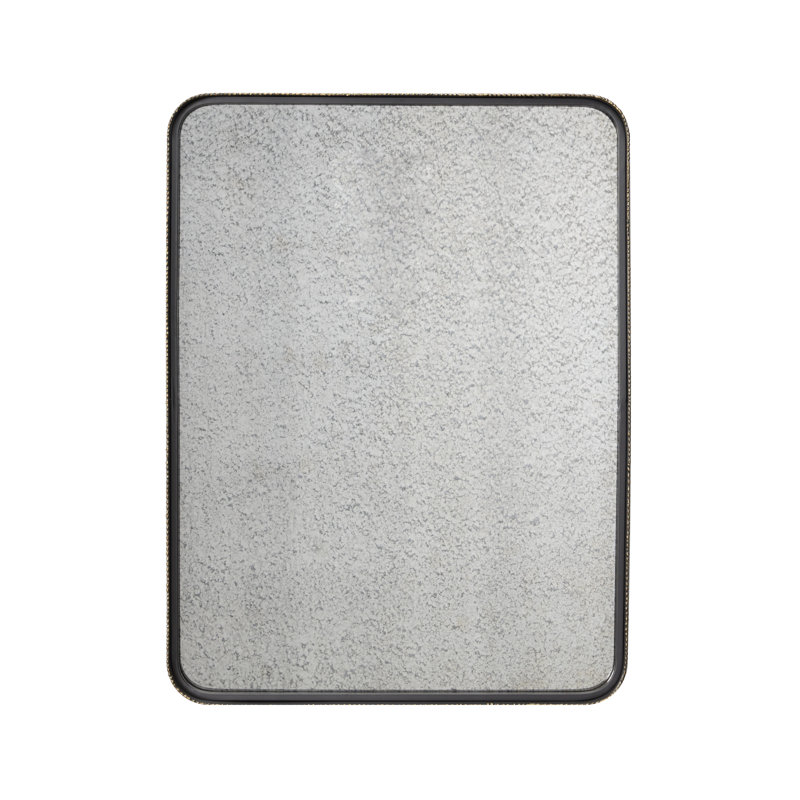 Cataldo Metal Rectangle Wall Mirror