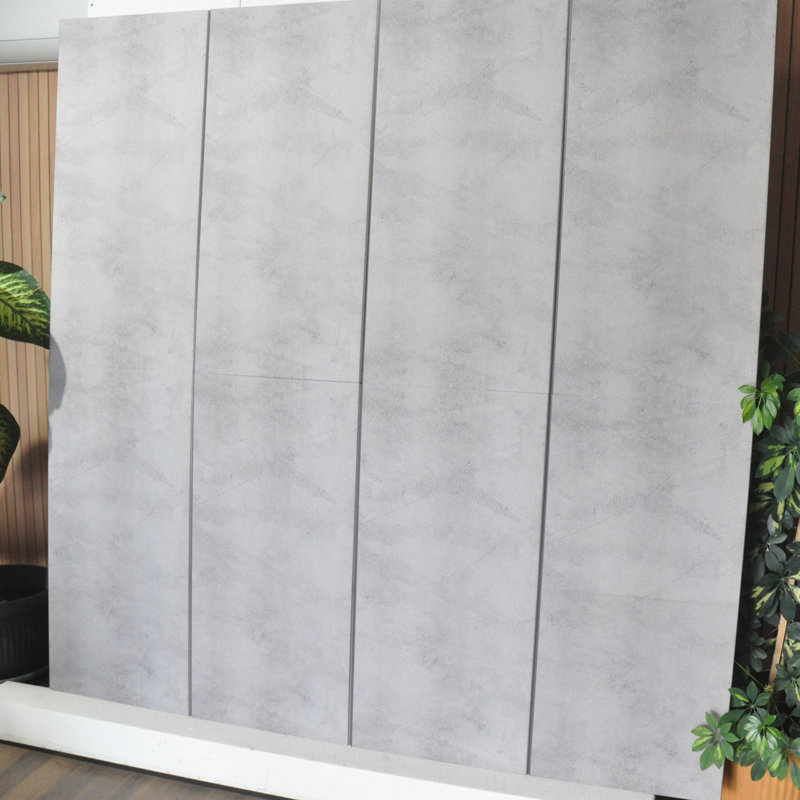 19.7" x 39.4" Wall Paneling (10-pack), Light Gray