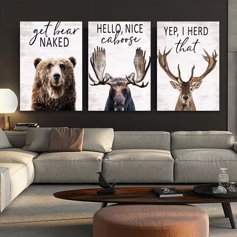 3 Piece Wrapped Canvas Print
