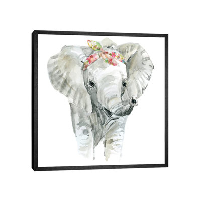 Savannah Elephant by Carol Robinson - Painting on Canvas
