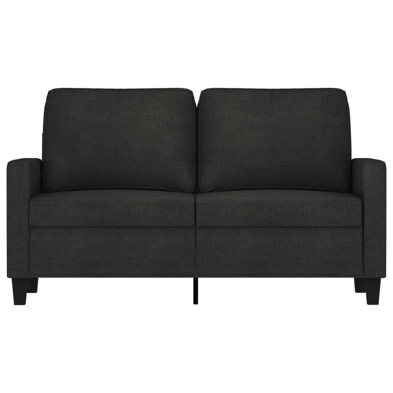 Polkton Upholstered Sofa, Black 100% Polyester, 31.5" H x 62.6" W x 30.3" D