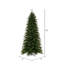 Sapin de Noël artificiel mince Douglas-47411737