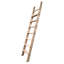 Échelle de bibliothèque pliante en bois Oak Step-394060589-394060583
