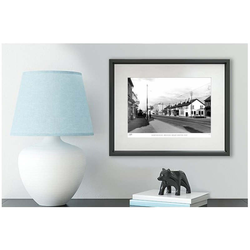 Northfield, Bristol Road South 1949 - Single Picture Frame Print, 45cm H x 60cm W x 2.3cm D