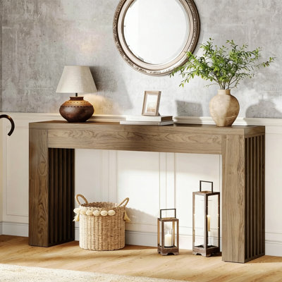 Retro Minimalist Practical Console Table
