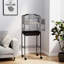 124cm Steel Flight Cage with Wheels