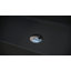 Lavabo de salle de bain L 20 po x l 14 po Pensen, pierre de quartz, gris mat