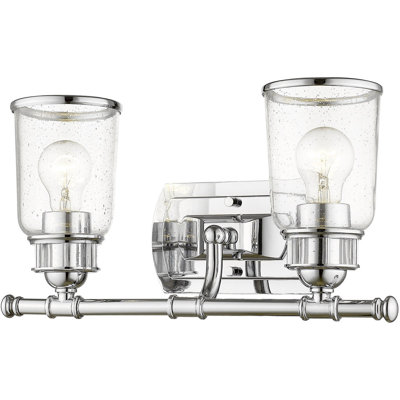 Éclairage pour meuble-lavabo à 2 lumières Anyelina