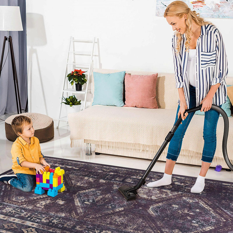Tapis pour le salon, la chambre à coucher, la cuisine, Rectangle 6 pi x 9 pi