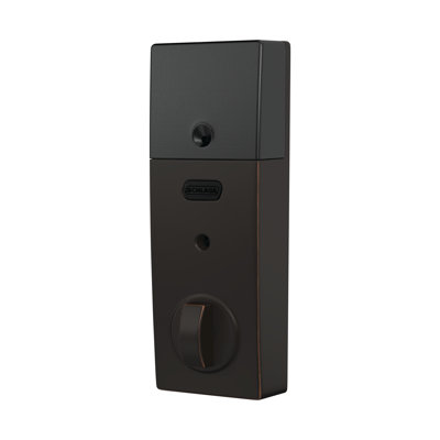 Century Single Cylinder Electronic Deadbolt with Z-Wave Technology