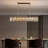 Nashrah 18 - Light Dimmable Kitchen Island Square / Rectangle Chandelier-655508514-650636973