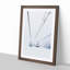 Ski Lift in Quebec Canada in Abstract - Picture Frame Graphic Art Print-55739672-55739673