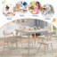 28.35cm Solid Wood Banquet Table