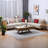 Black Walnut Coffee Table with Rounded Corners