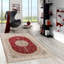 Tapis unique en laine noué à la main de style années 2010 de 9 pi x 12 pi Tabriz en rouge / ivoire
