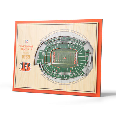 Art mural NFL 5 couches Stadiumview
