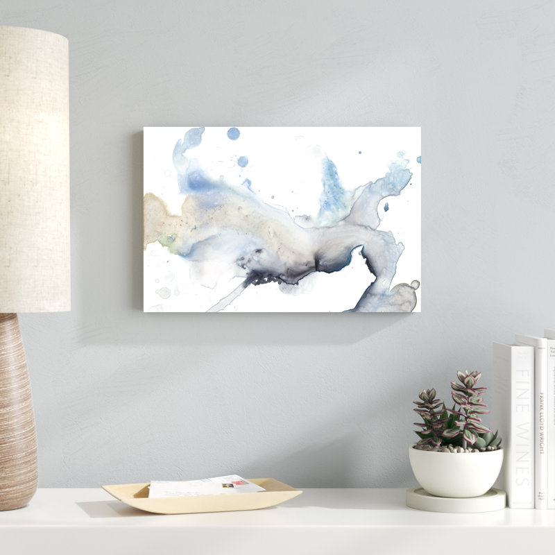 «Bloom Cloud I» par Jennifer Goldberger, reproduction d'art sur toile tendue, H 12 po x l 18 po