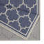 Pavillon de jardin bleu 5 pi 3 po X 7 pi 3 po Tapis intérieur / extérieur-1074609858