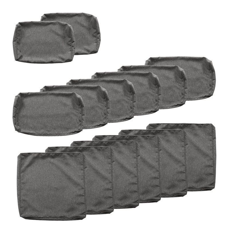 Red Barrel Studio® - Coussin, Gris