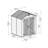 Palram - Canopia Skylight 6' x 5' Polycarbonate and Aluminum Traditional Storage Shed-72652074