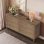 Commode double 6 tiroirs en bois pour chambre à coucher-1003016595