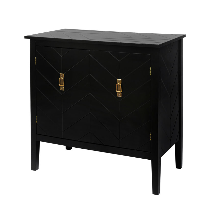 Buffet de cuisine, pratique 2 portes en bois