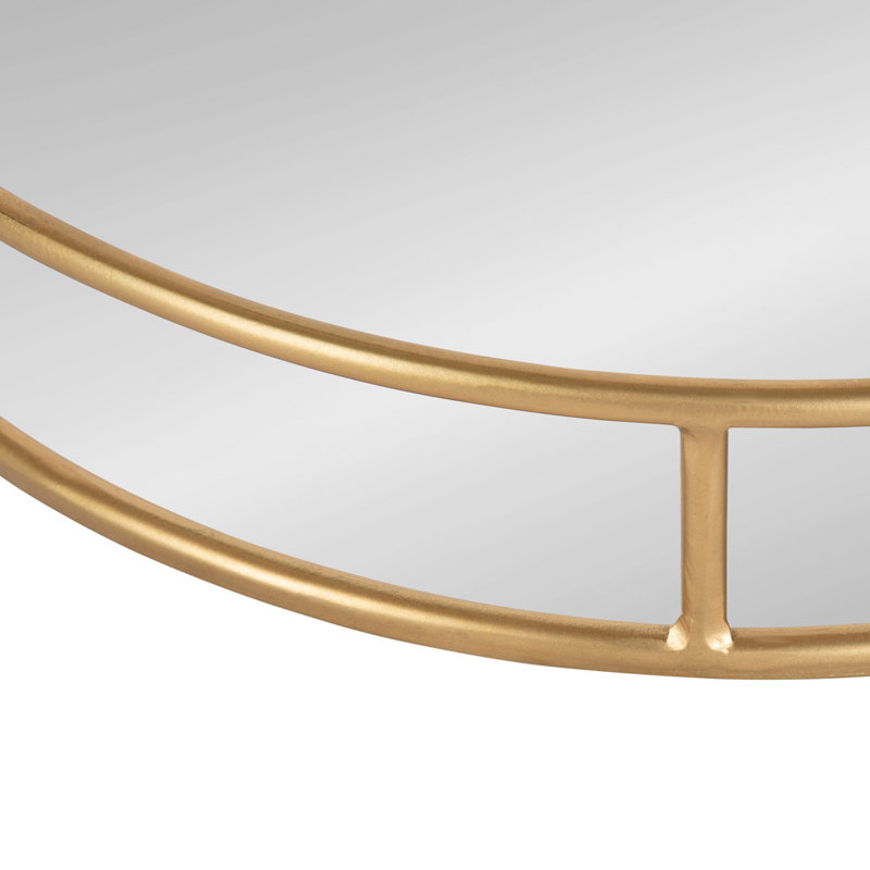 Rachelle Mirrored Metal Tray (Set of 2)