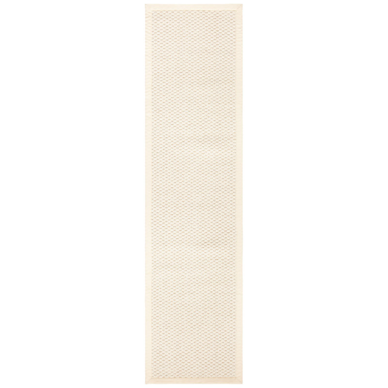 Segers Beach Wool & Sisal Solid Color Rug, Runner 2' x 8'