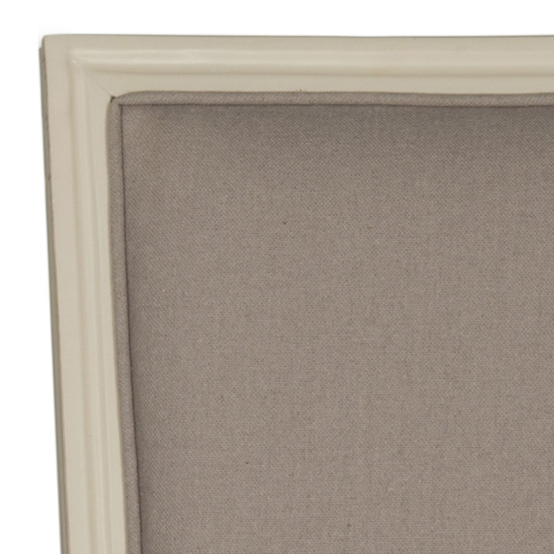 Moneta 19.8'' H Linen Upholstered Side Chair, Taupe