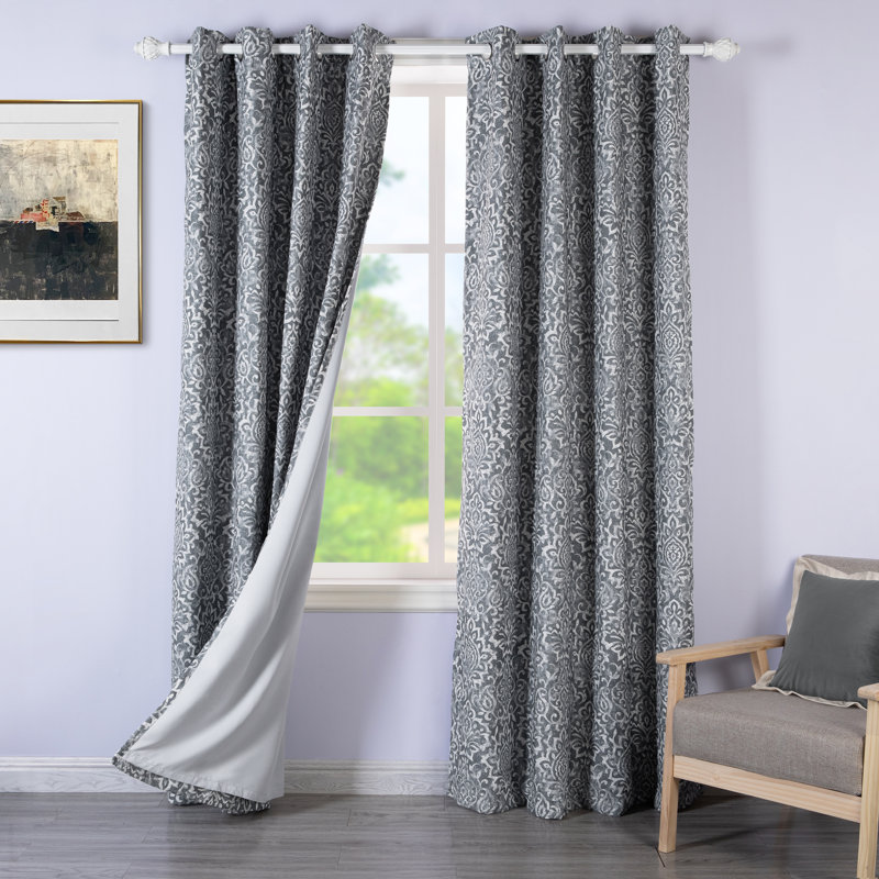 Sanor Room Darkening Pair, Gray