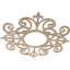 Médaillon de plafond en bois Dijon-63411797-63411798