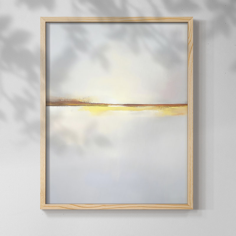 "ABSTRACT Series DCXCV III" par J Paul, H 11 po x l 9 po, Noyer