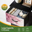 Commode de rangement verticale 4 tiroirs Serene Japanese Garden Cherry Blossoms Traditional