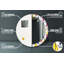 Huldar Glass Flat Wall Mirror