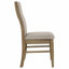 Ensemble de 2 chaises de salle à manger rembourrées