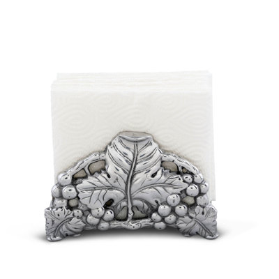 Grape 6" Standing Napkin Holder