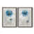 Toile avec cadre gris