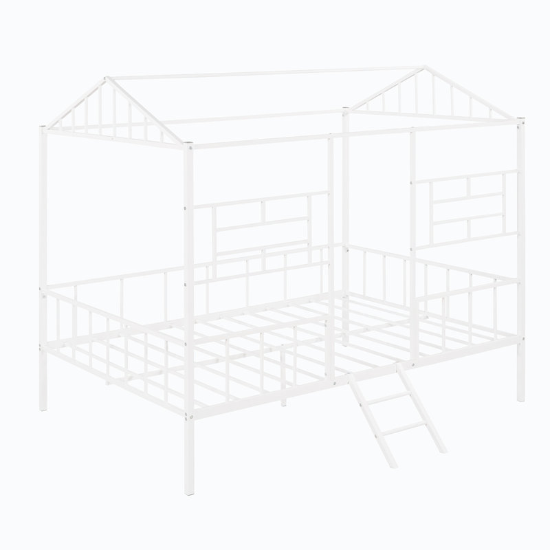 Base de lit 67,83 po Newnan, Blanc