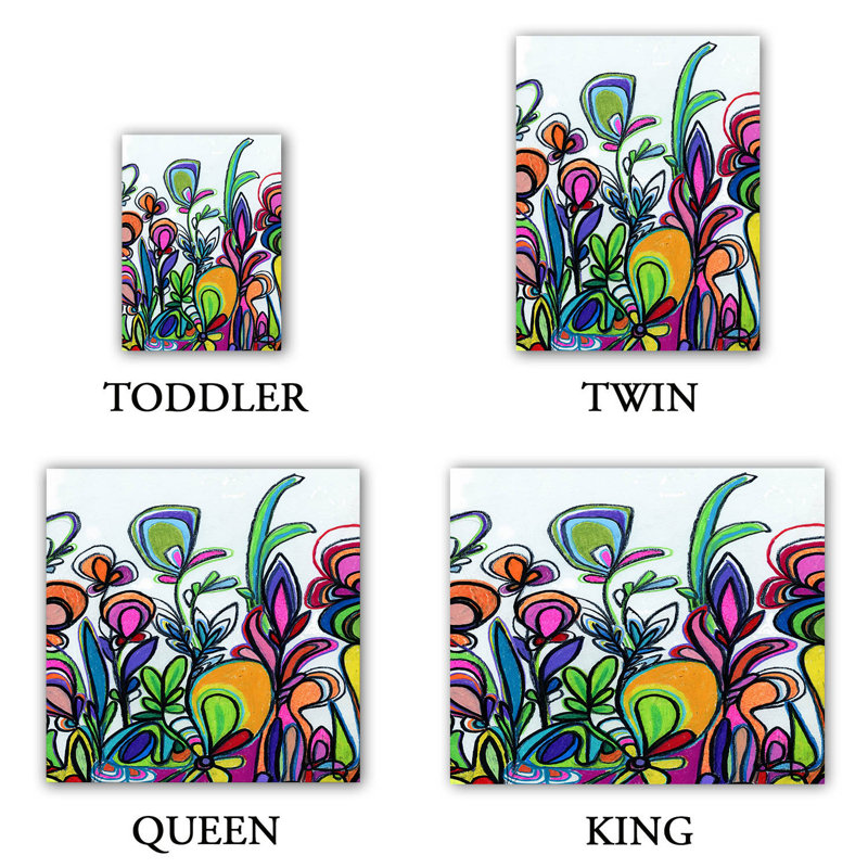 Ensemble de housse de couette DiaNoche en microfibre par Robin Mead - Abstract Spice of Life
