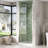 34"x 72" H Semi-Frameless Pivot Shower Door with  1/4 inch(6mm) Clear Tempered Glass And Handle,Brushed Nickel-124870127