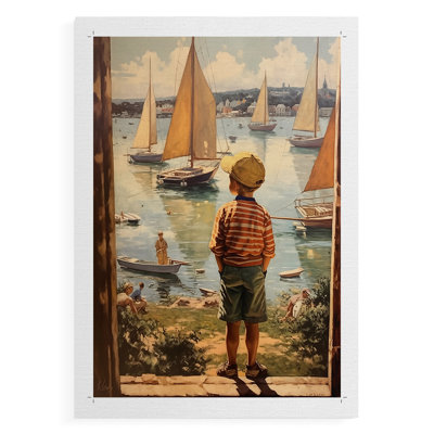 Série NAUTICAL DCIV - Impression sur toile seulement - NON CADRE