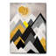 Giallobus - Framework - Mountains In The Sun - Geometric Nature - Canvas - 50 x 70 - Ready To Hang - Modern Paintings For The Home-106007428