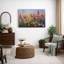 «Vibrant Wildflower Rustic Countryside Lavender Flowers Botanical Floral Farmhouse», reproduction d'art sur toile-94423399-94423400-119461076