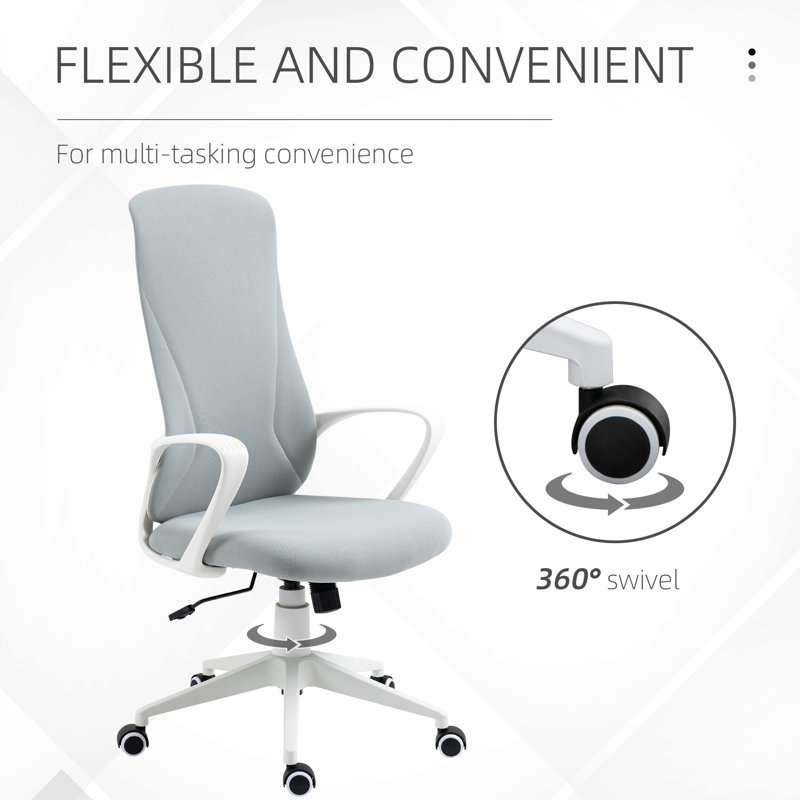Gaming Chair, Pink/White