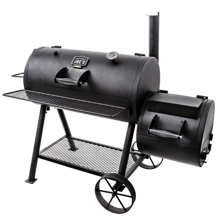 Epic International Offset Propane Portable 411 Square Inches Smoker & Grill