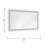 Mera Rectangle Mirror 60x36 from Generation Lighting -1986373163