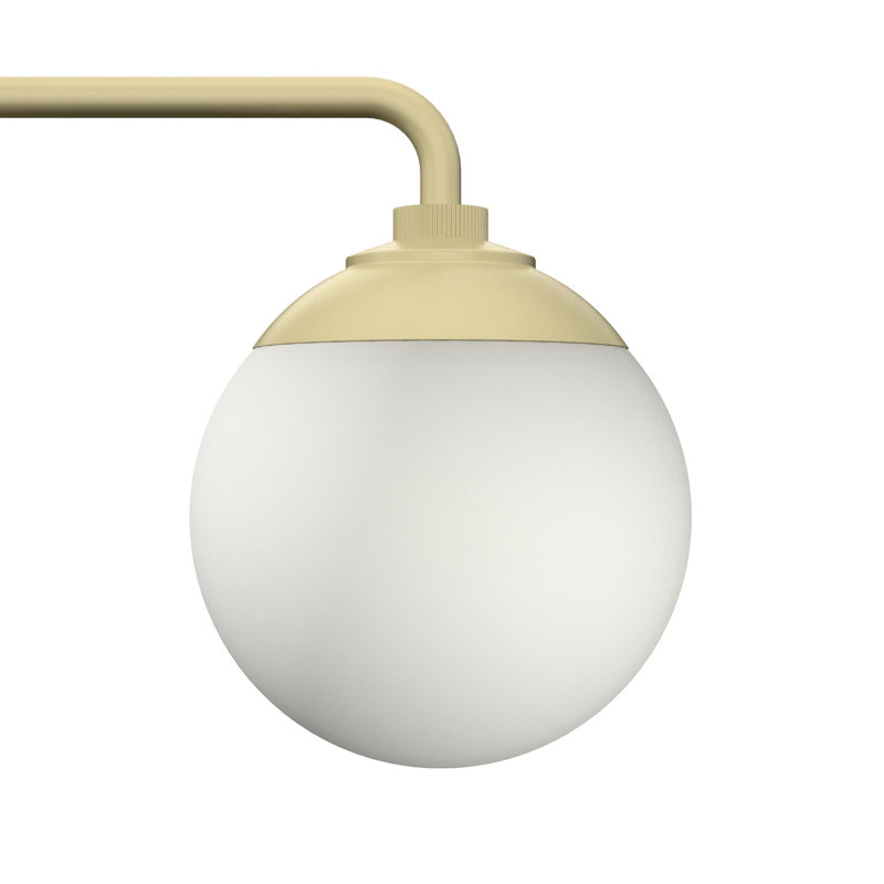 Hepburn - Light Dimmable Vanity Light, Painted Modern Brass, 3