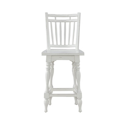 Colchester Spindle Back Swivel Counter Height Chair