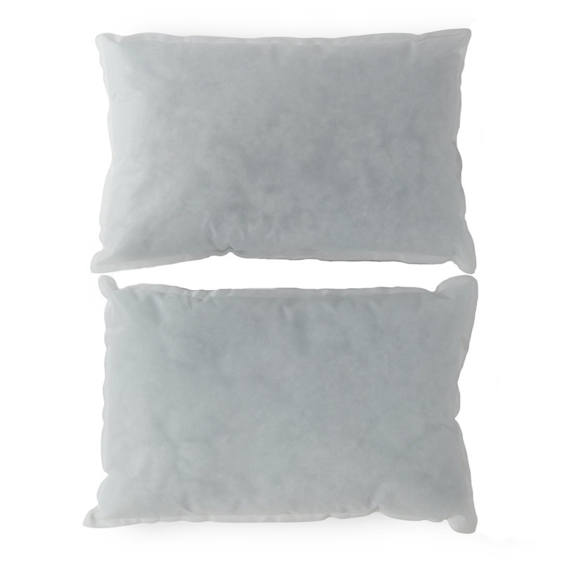 Eco-Friendly Ultra Plush Fiber Filled White Pillow Insert Set